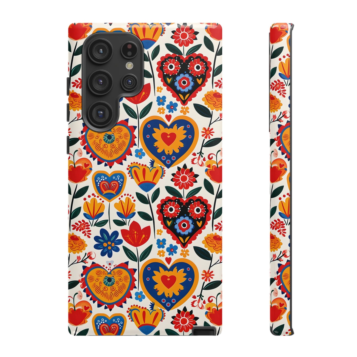 Whimsical Hearts - Phone Case