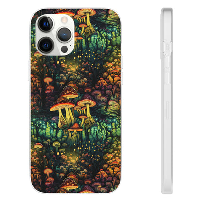 Neon Hallucinations: An Illumulated Autumn Spectacle - Flexible Phone Case