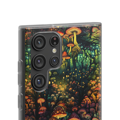 Neon Hallucinations: An Illumulated Autumn Spectacle - Flexible Phone Case