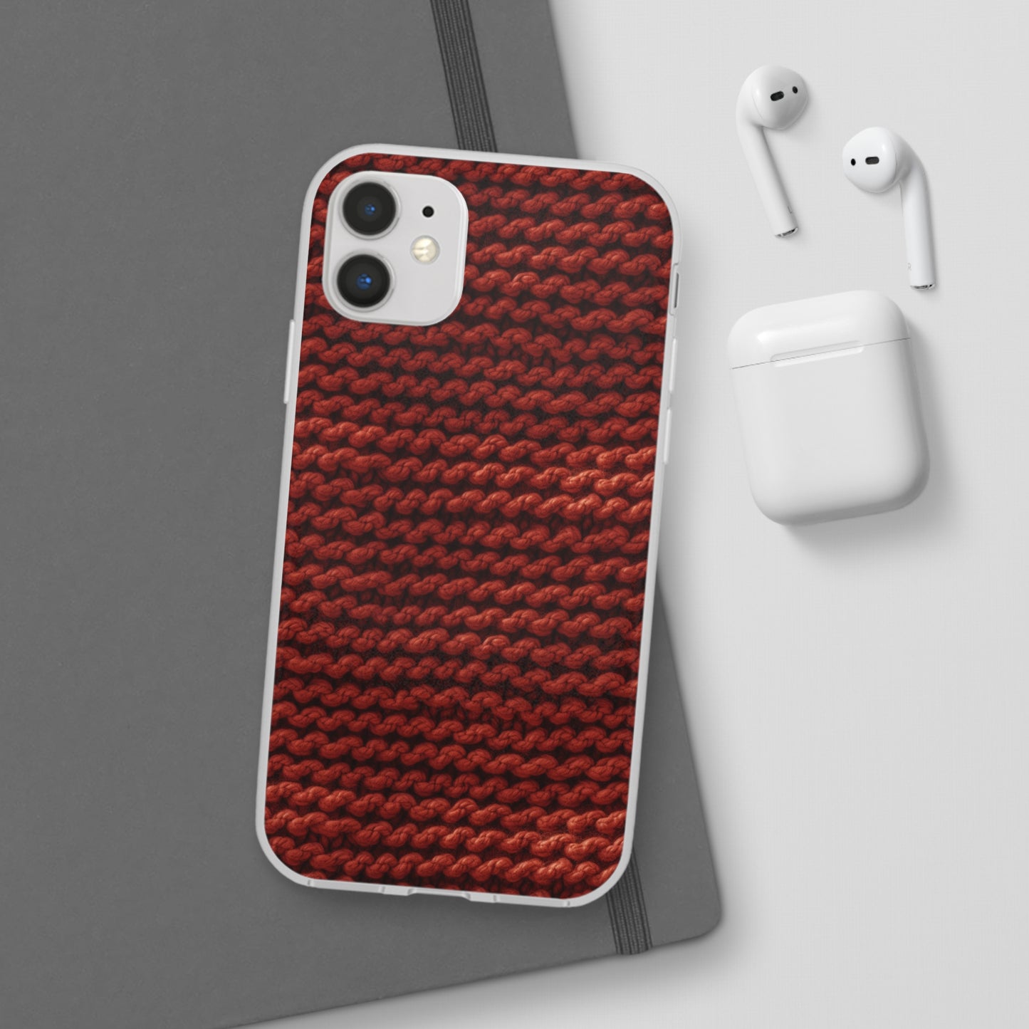 Autumn Yarn Chronicles - Warmth and Tradition in a Flexible Phone Case