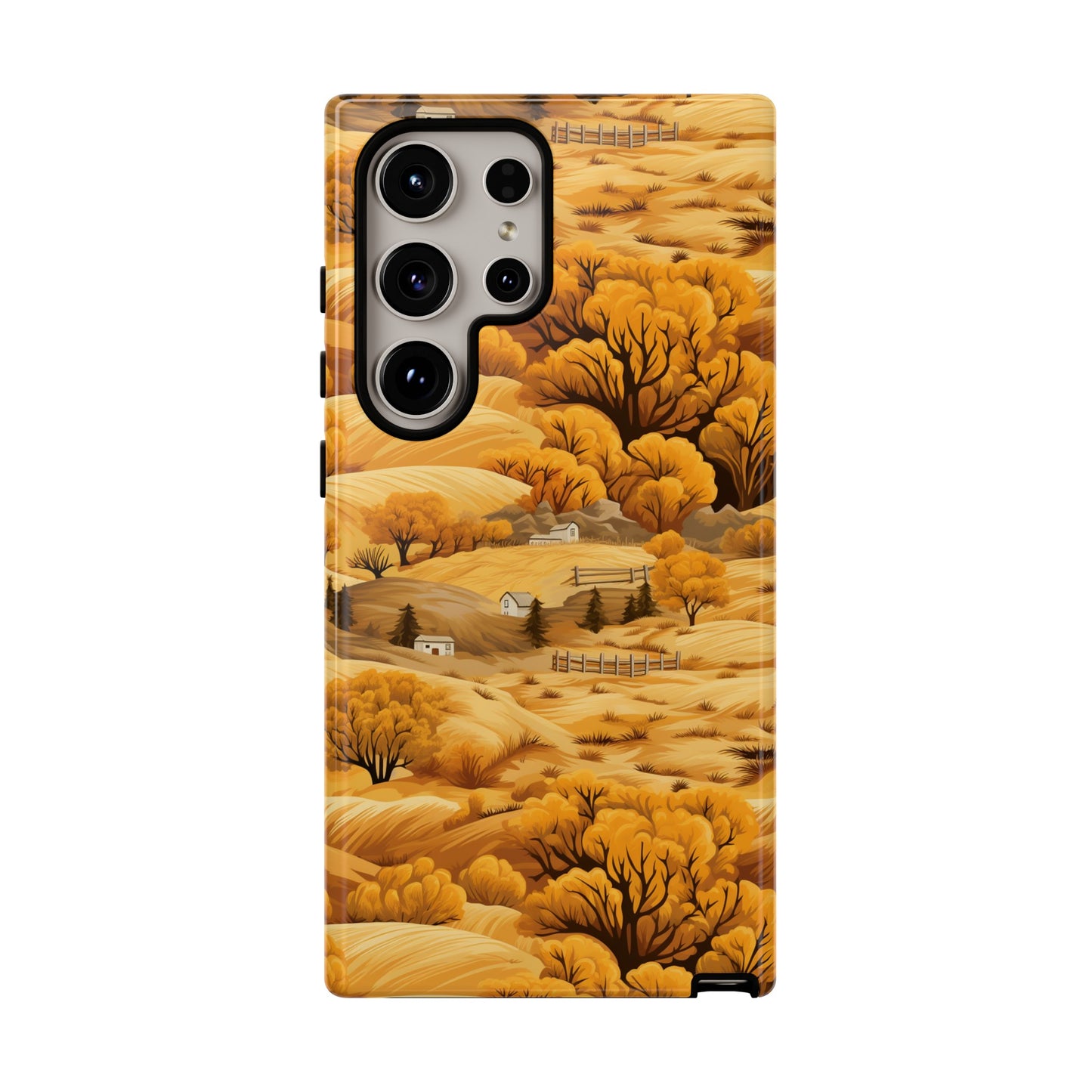 Rural Rhapsody: Early Autumn Farm Tales - Tough Phone Case