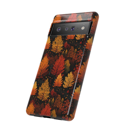 Bronzed Forest: A Chromatic Landscape - Tough Phone Case