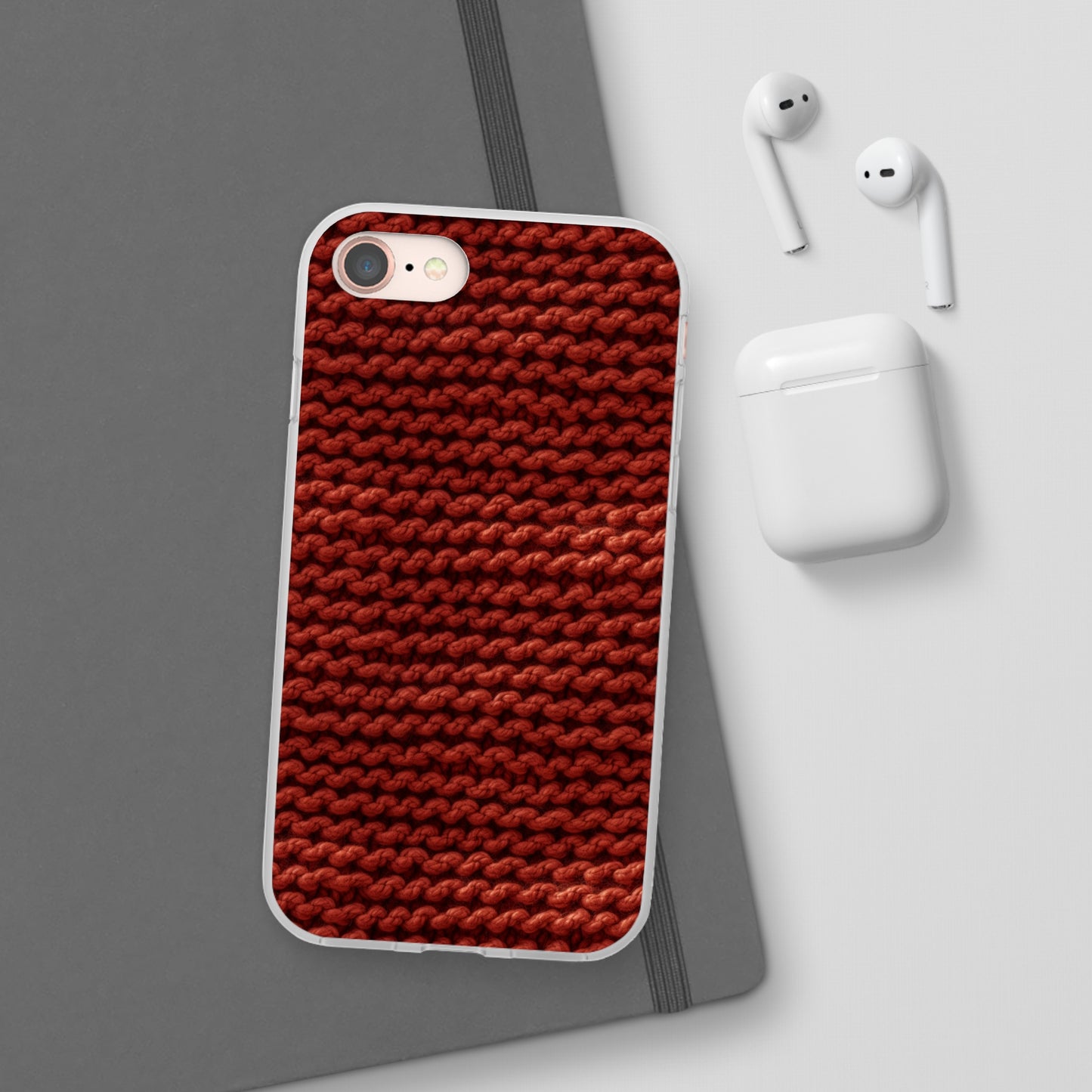 Autumn Yarn Chronicles - Warmth and Tradition in a Flexible Phone Case