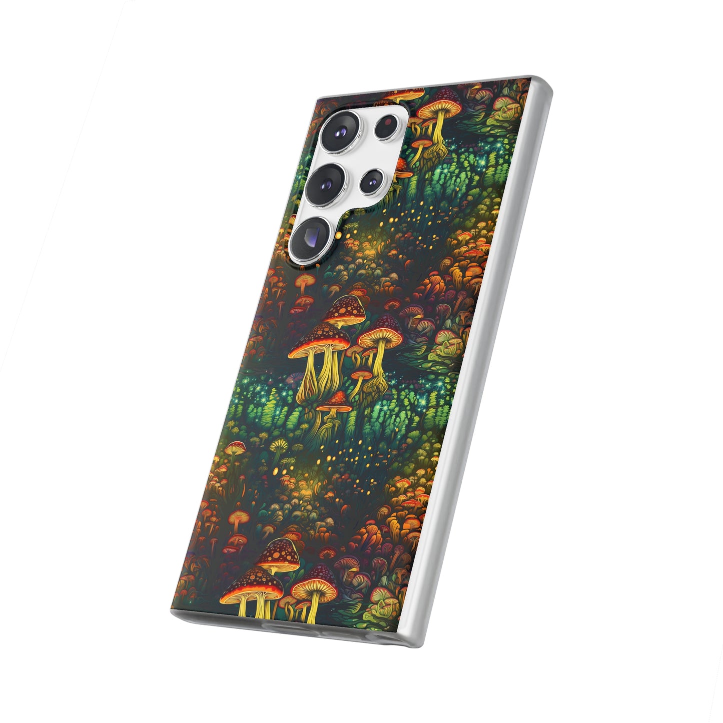 Neon Hallucinations: An Illumulated Autumn Spectacle - Flexible Phone Case