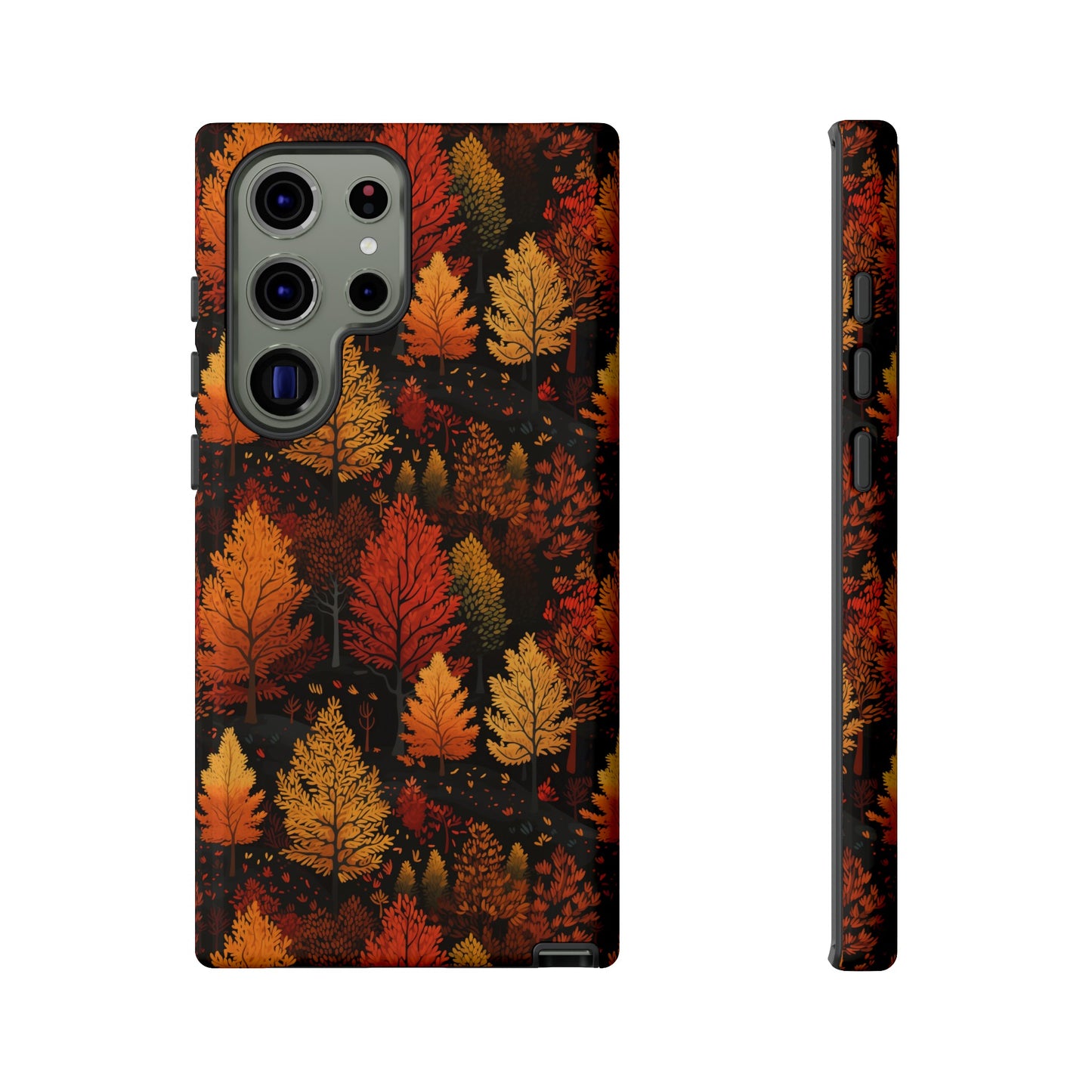 Bronzed Forest: A Chromatic Landscape - Tough Phone Case