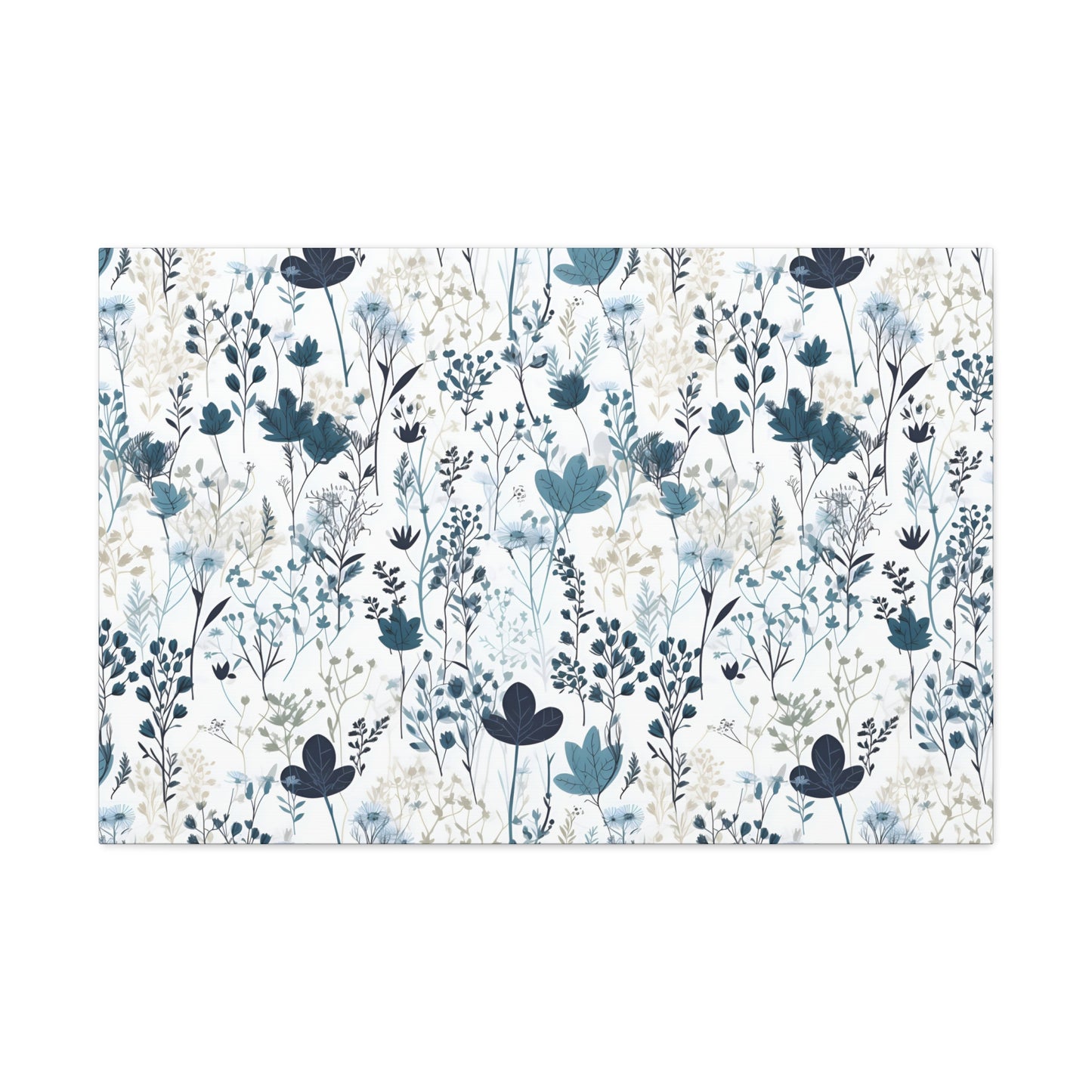 Blue Wildflower - Canvas Prints