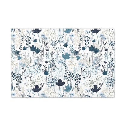 Blue Wildflower - Canvas Prints