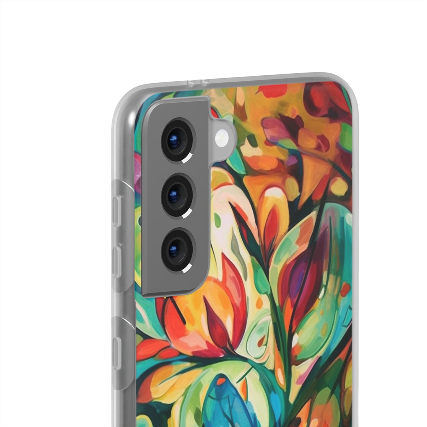 Spring Flourish Phone Case - Artistic Floral Elegance - Spring Collection - Flexi Cases Phone Case Pattern Symphony   