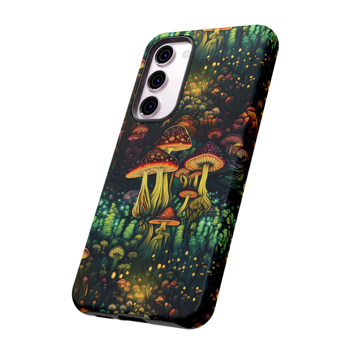 Neon Hallucinations: An Illuminated Autumn Spectacle - Tough Phone Case