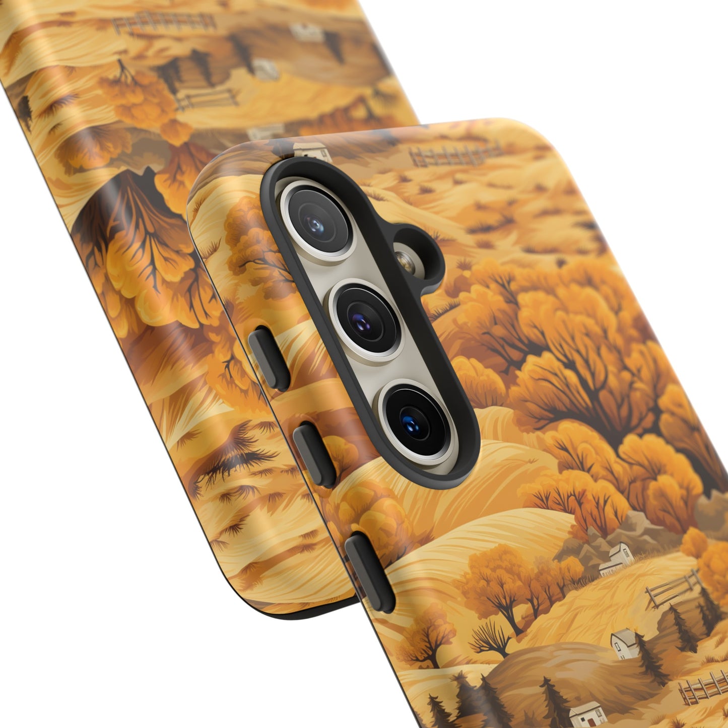 Rural Rhapsody: Early Autumn Farm Tales - Tough Phone Case