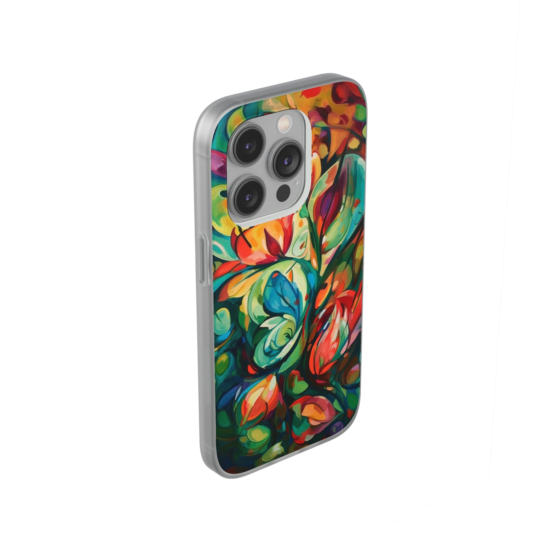 Spring Flourish Phone Case - Artistic Floral Elegance - Spring Collection - Flexi Cases Phone Case Pattern Symphony   