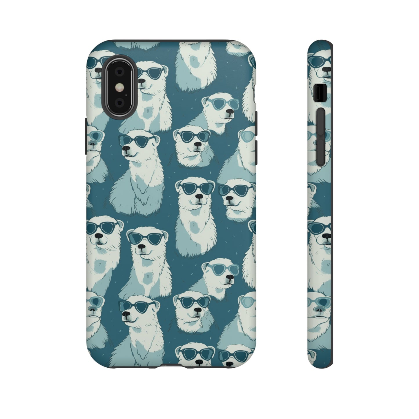 Chillin' Polar Bears Tough Phone Case