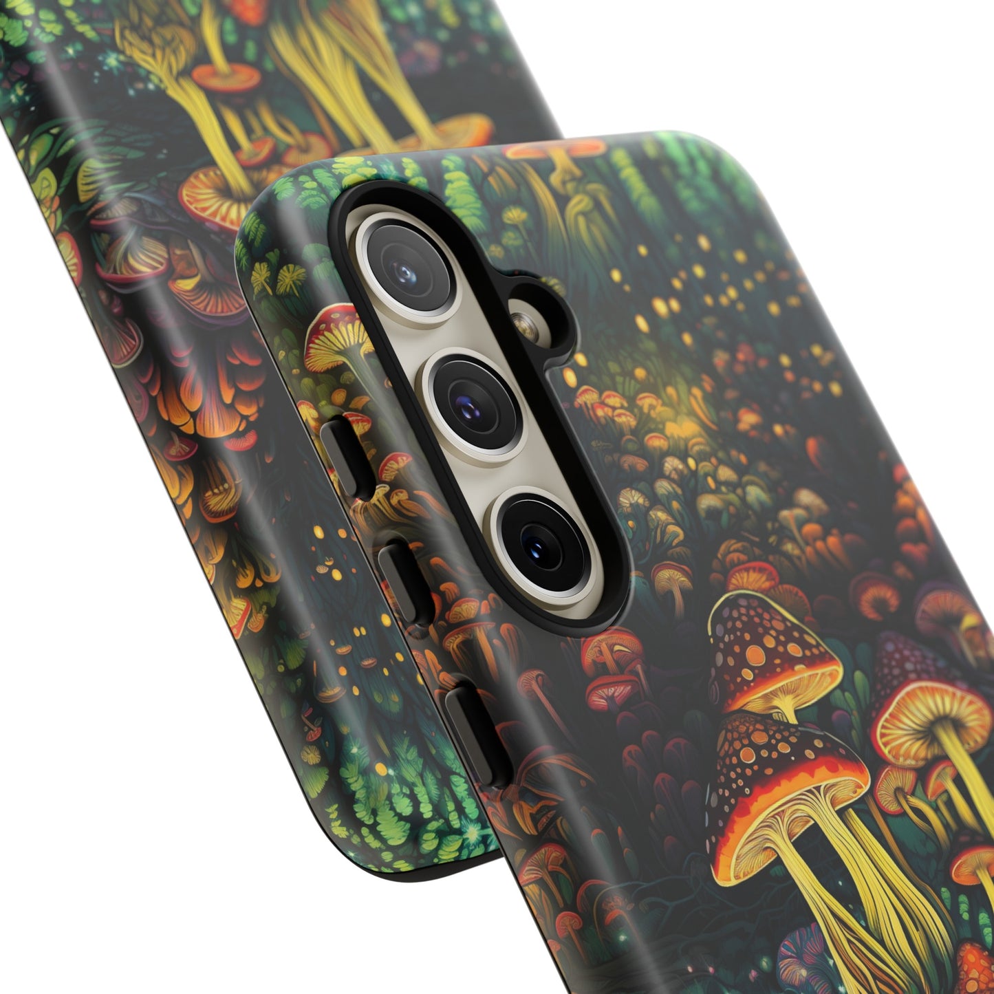 Neon Hallucinations: An Illuminated Autumn Spectacle - Tough Phone Case