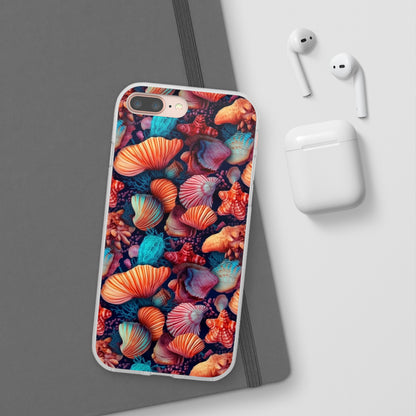 Vibrant Shallow Seascape - Flexible Phone Case Phone Case Pattern Symphony iPhone 8 Plus  