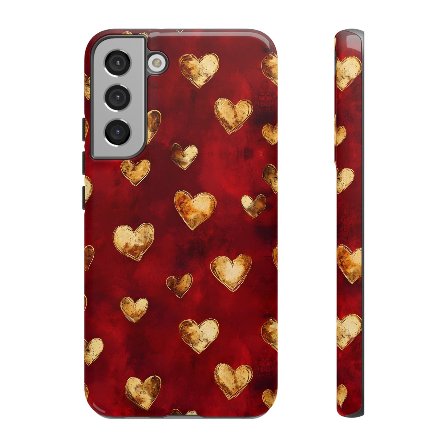 Midas Touch: Gilded Hearts - Phone Case