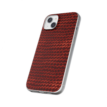 Autumn Yarn Chronicles - Warmth and Tradition in a Flexible Phone Case