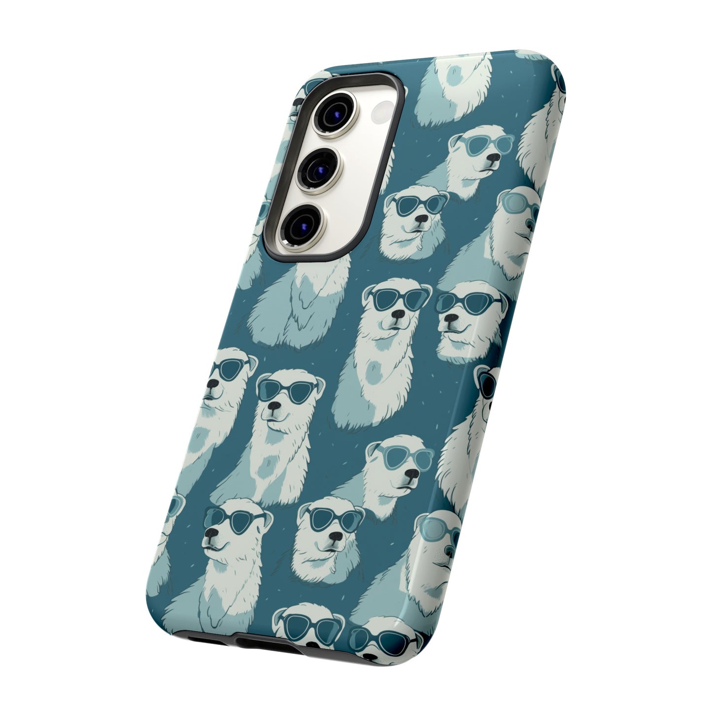 Chillin' Polar Bears Tough Phone Case