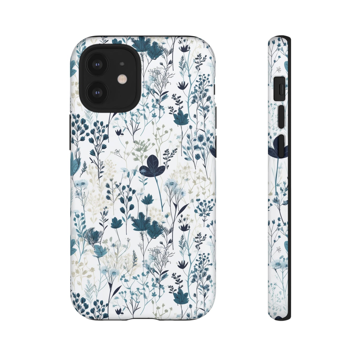 Serene Blue Wildflower - Phone Case