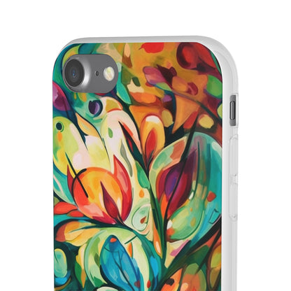 Spring Flourish Phone Case - Artistic Floral Elegance - Spring Collection - Flexi Cases Phone Case Pattern Symphony   