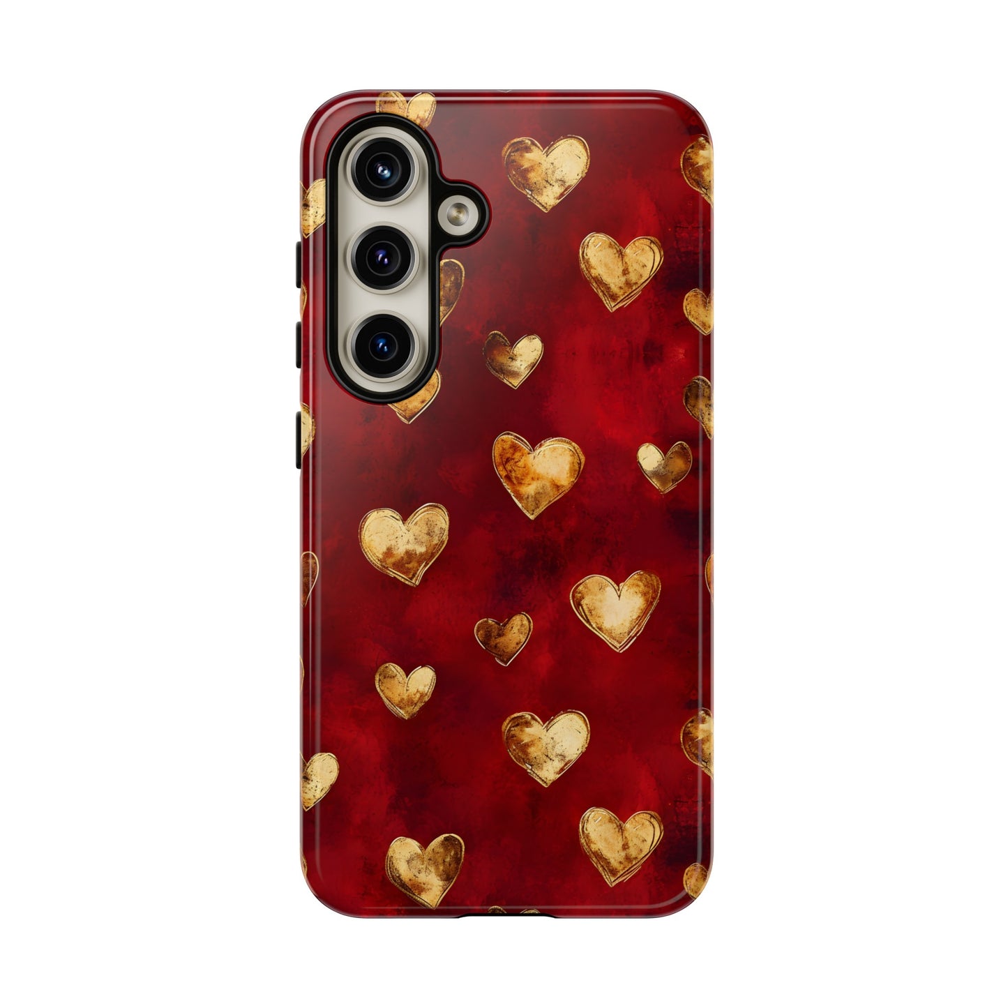 Midas Touch: Gilded Hearts - Phone Case