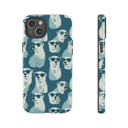 Chillin' Polar Bears Tough Phone Case