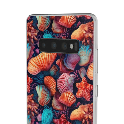 Vibrant Shallow Seascape - Flexible Phone Case Phone Case Pattern Symphony   