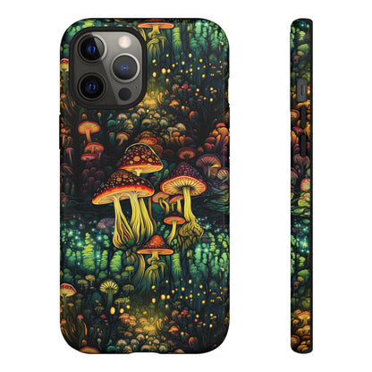 Neon Hallucinations: An Illuminated Autumn Spectacle - Tough Phone Case