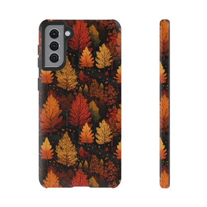 Bronzed Forest: A Chromatic Landscape - Tough Phone Case