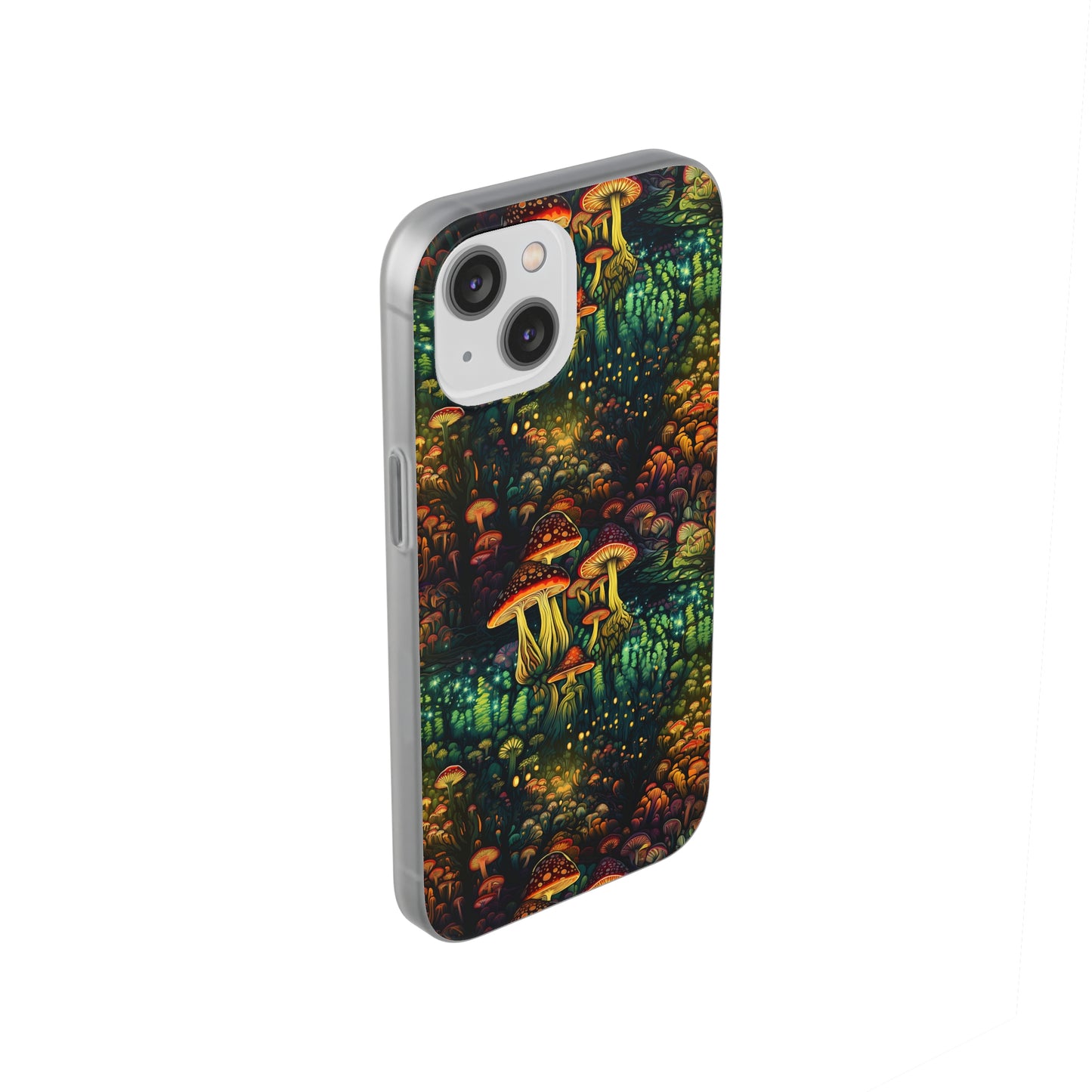 Neon Hallucinations: An Illumulated Autumn Spectacle - Flexible Phone Case