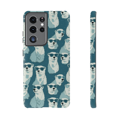 Chillin' Polar Bears Tough Phone Case