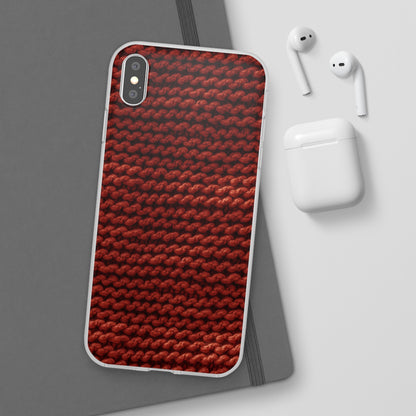 Autumn Yarn Chronicles - Warmth and Tradition in a Flexible Phone Case