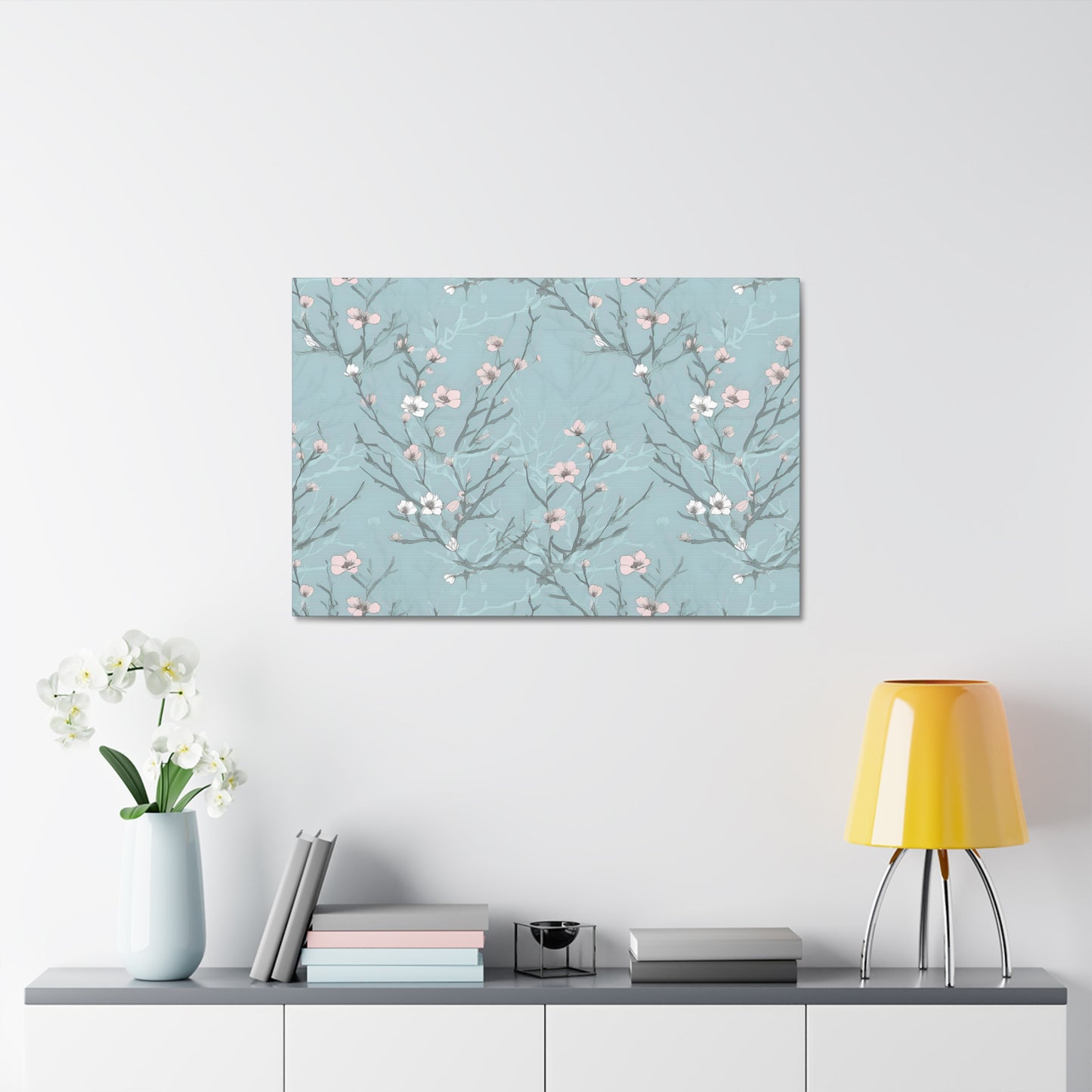 Sakura Serenity - Japanese Cherry Blossom Wall Art Canvas