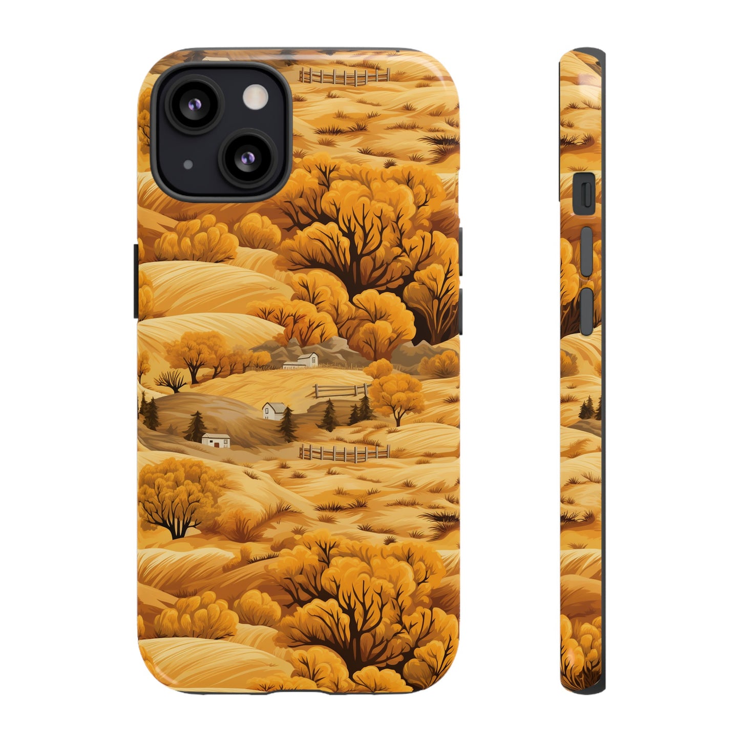 Rural Rhapsody: Early Autumn Farm Tales - Tough Phone Case