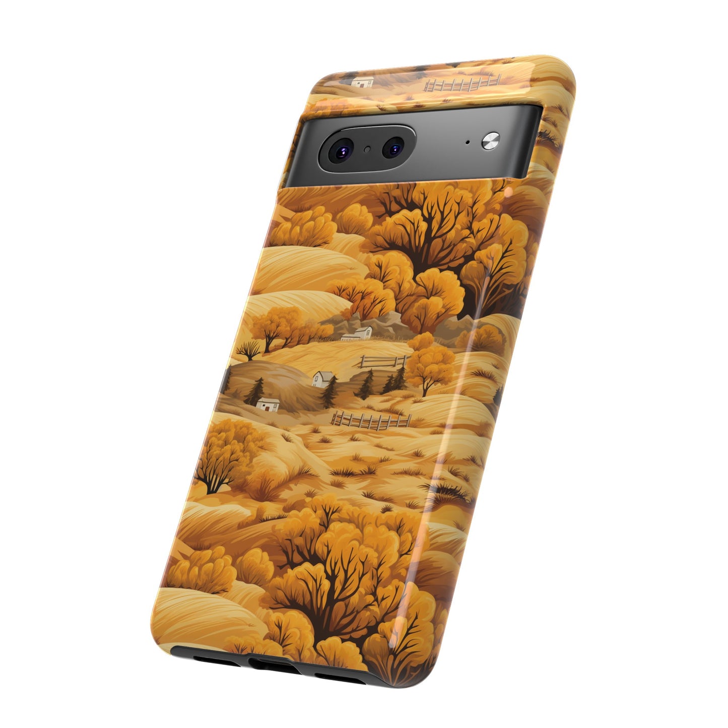 Rural Rhapsody: Early Autumn Farm Tales - Tough Phone Case