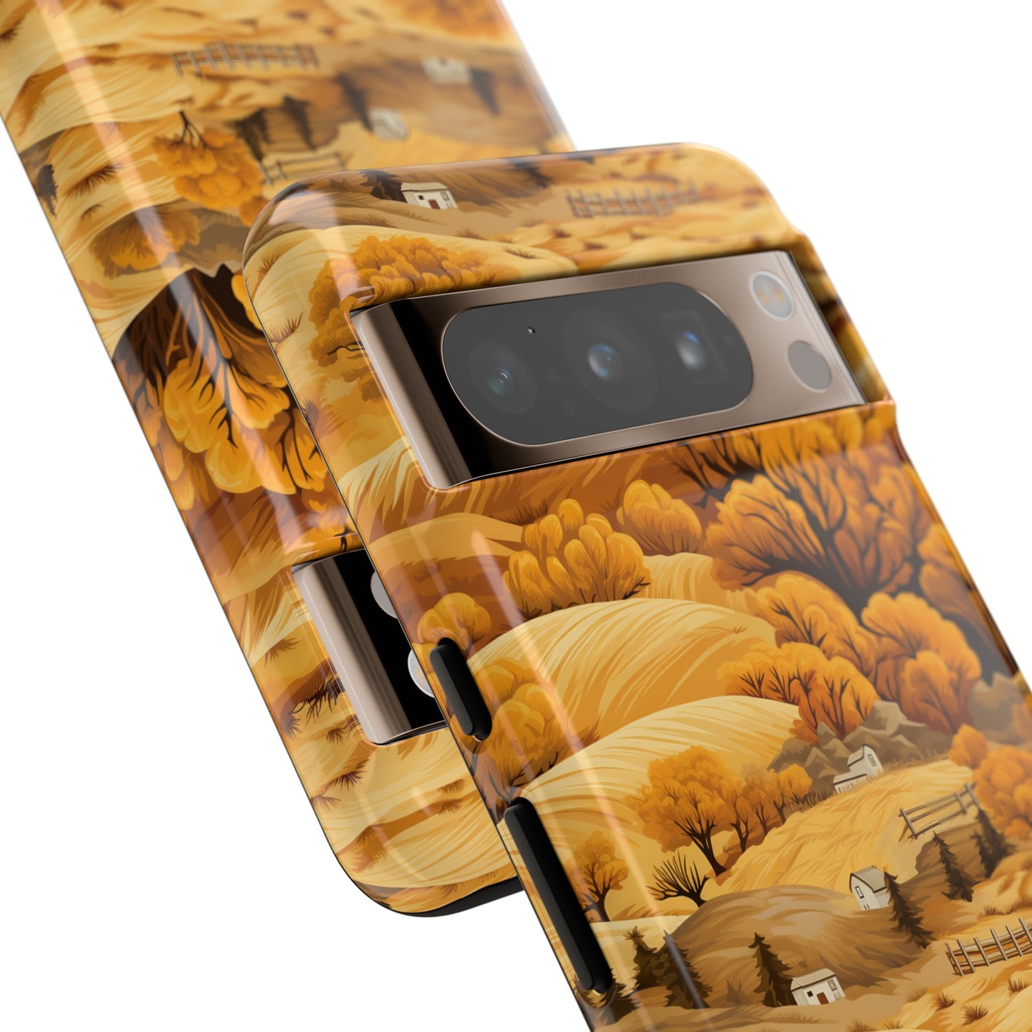 Rural Rhapsody: Early Autumn Farm Tales - Tough Phone Case