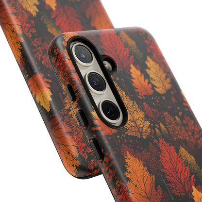 Bronzed Forest: A Chromatic Landscape - Tough Phone Case