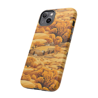 Rural Rhapsody: Early Autumn Farm Tales - Tough Phone Case