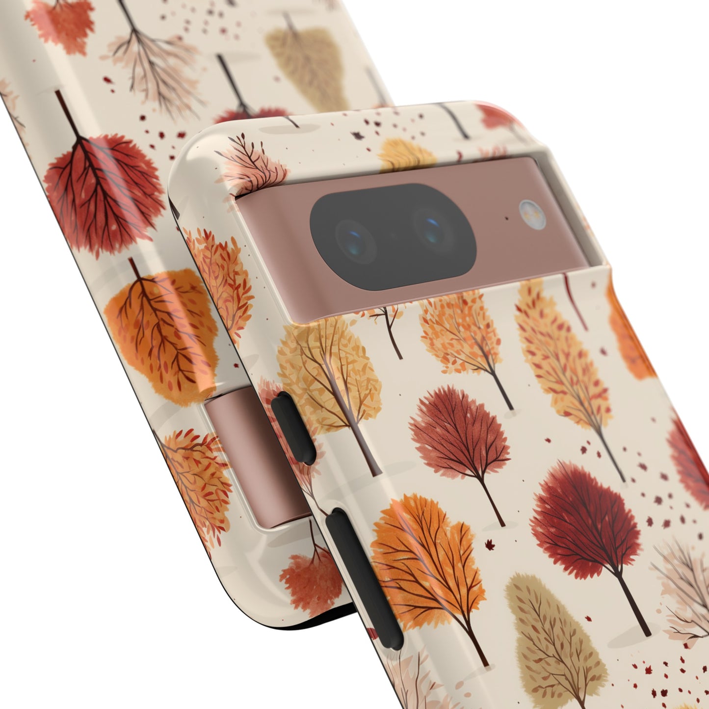 Gradient Grove: Autumn's Diverse Palette - Tough Phone Case