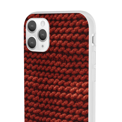 Autumn Yarn Chronicles - Warmth and Tradition in a Flexible Phone Case