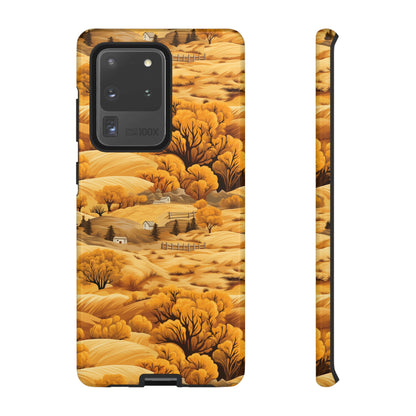 Rural Rhapsody: Early Autumn Farm Tales - Tough Phone Case