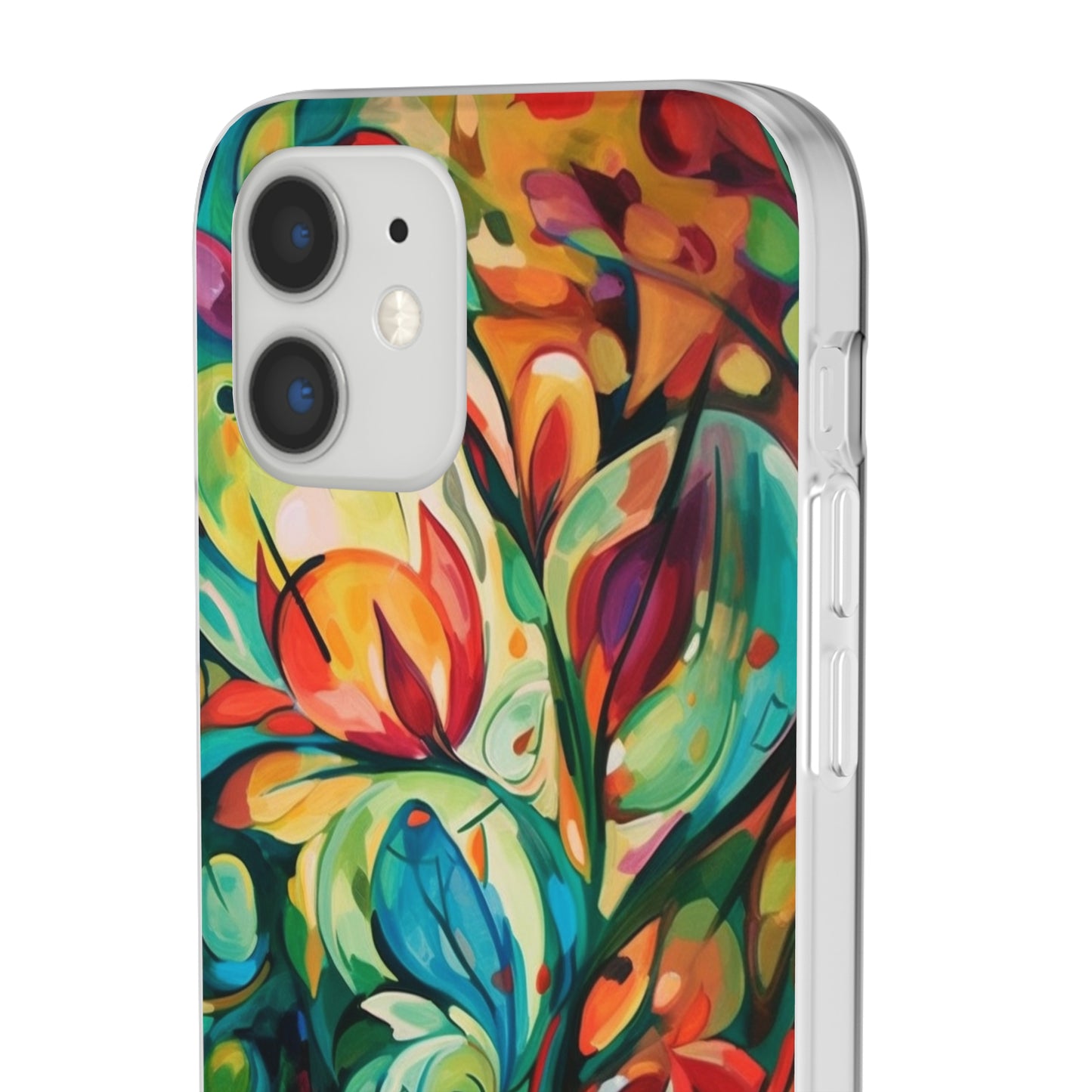 Spring Flourish Phone Case - Artistic Floral Elegance - Spring Collection - Flexi Cases Phone Case Pattern Symphony   