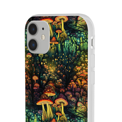 Neon Hallucinations: An Illumulated Autumn Spectacle - Flexible Phone Case