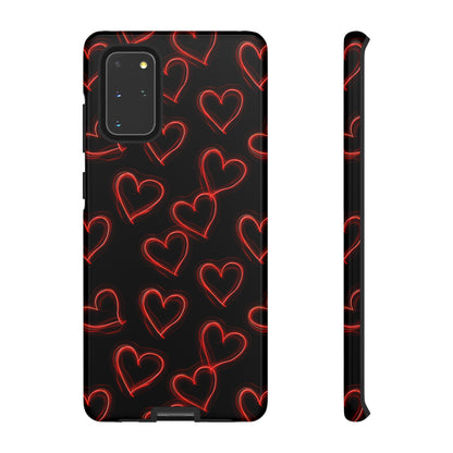 Neon Heartbeat - Phone Case