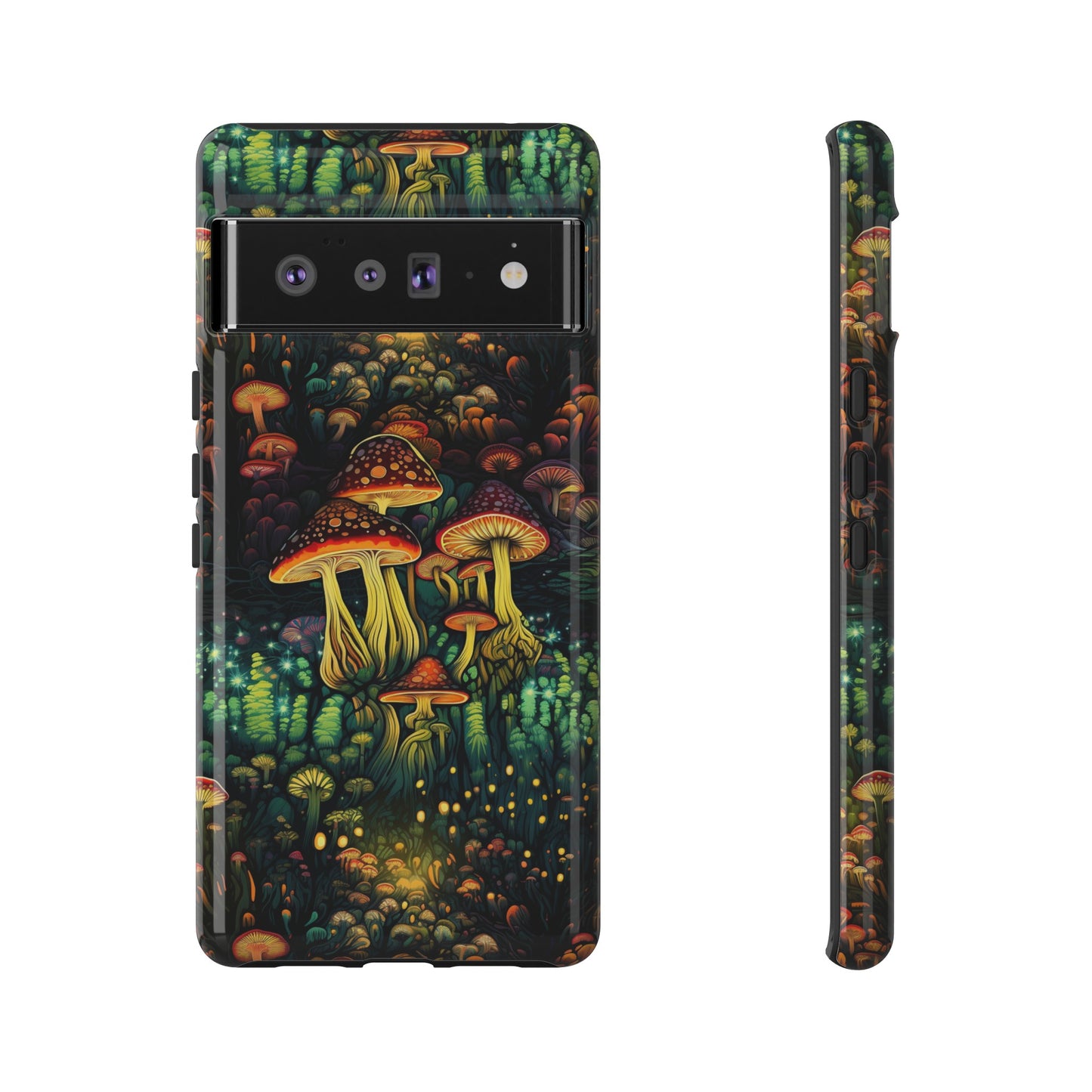 Neon Hallucinations: An Illuminated Autumn Spectacle - Tough Phone Case