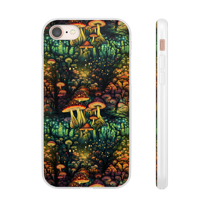 Neon Hallucinations: An Illumulated Autumn Spectacle - Flexible Phone Case