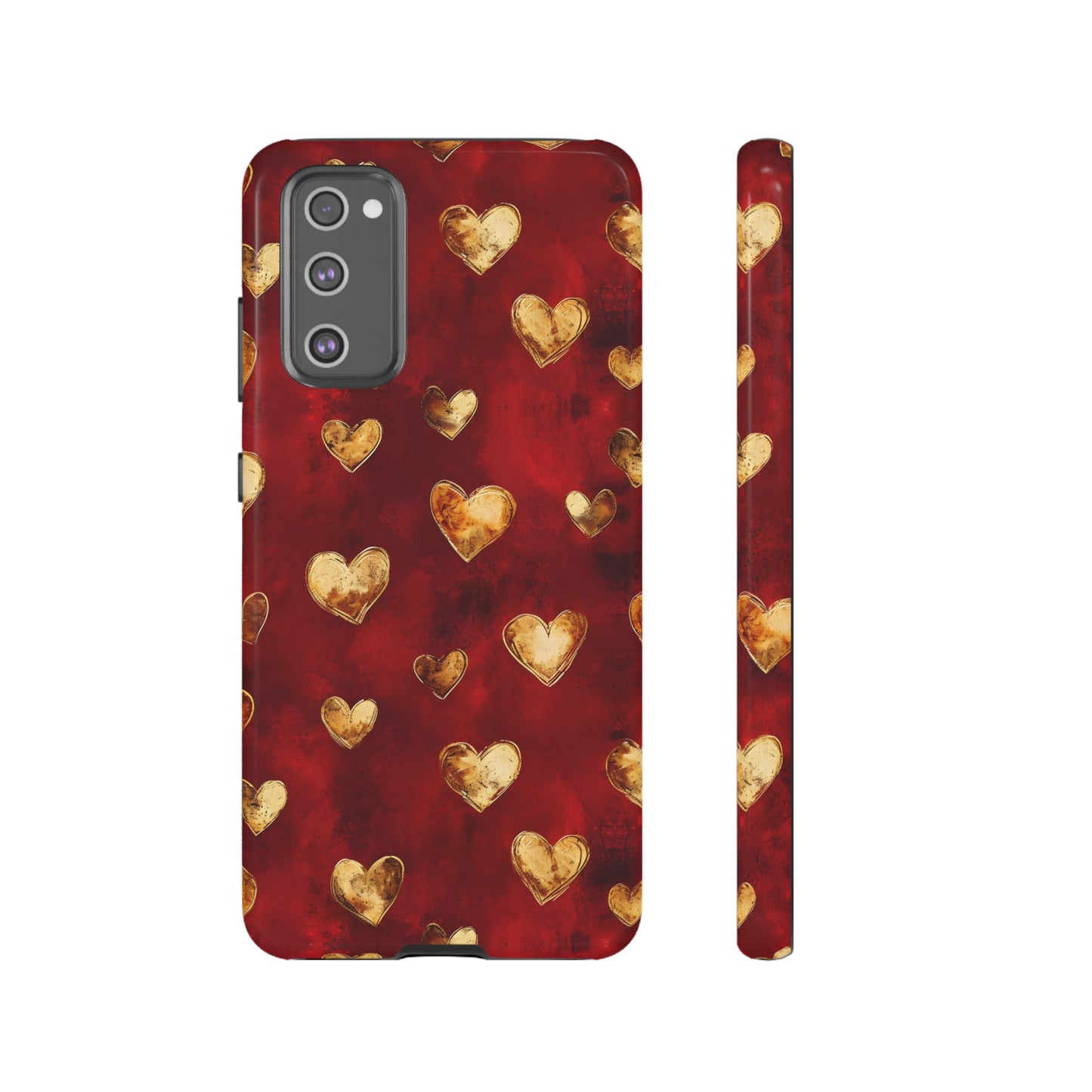 Midas Touch: Gilded Hearts - Phone Case