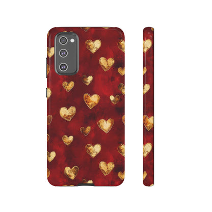 Midas Touch: Gilded Hearts - Phone Case