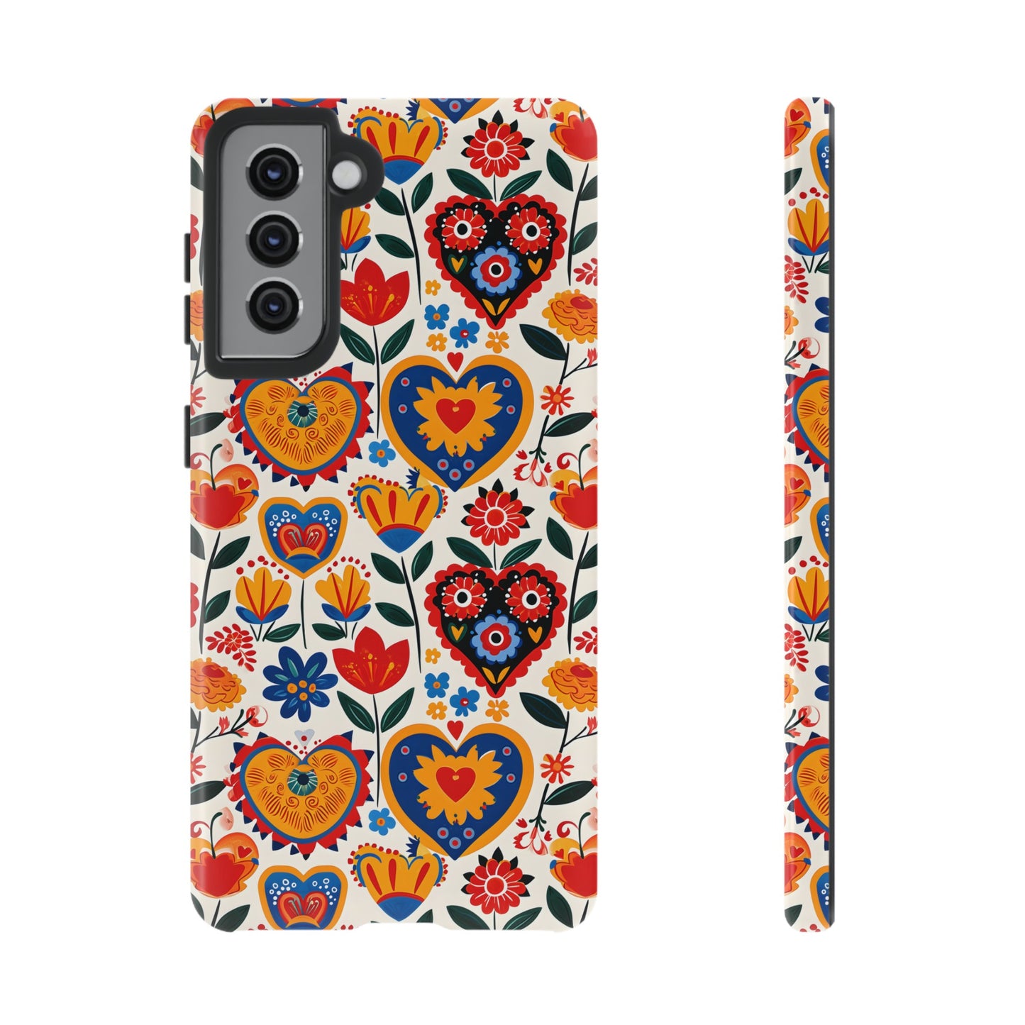 Whimsical Hearts - Phone Case