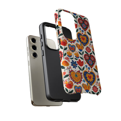 Whimsical Hearts - Phone Case