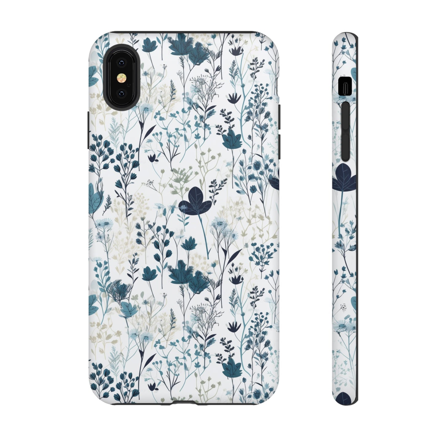 Serene Blue Wildflower - Phone Case